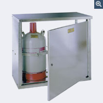 protective cabinet for gas